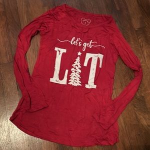 Color Bear Brand Graphic Christmas Tee